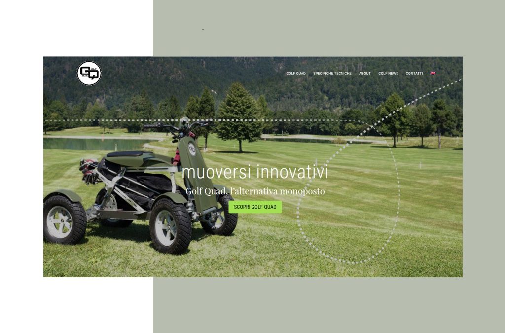Realizzazione sito web Golf Quad