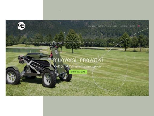Realizzazione sito web Golf Quad