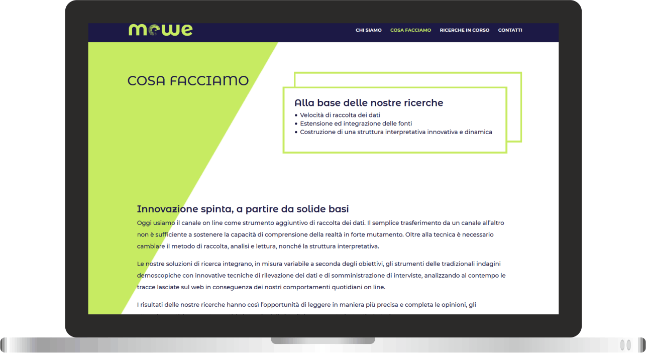 Me We istituto di ricerca innovativa Laptop Me We istituto di ricerca innovativa Laptop