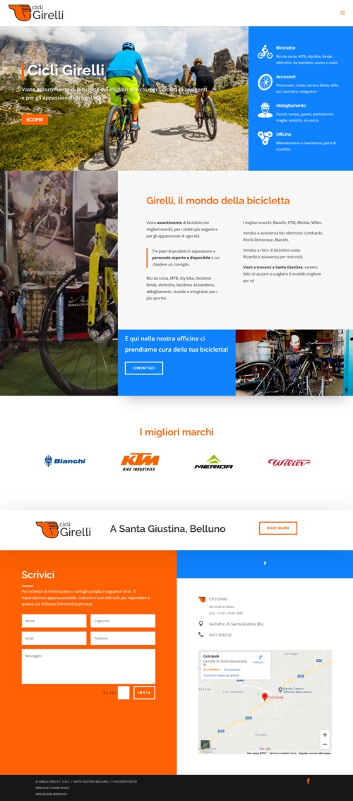 CicliGirelli_intero Cicli Girelli sito web