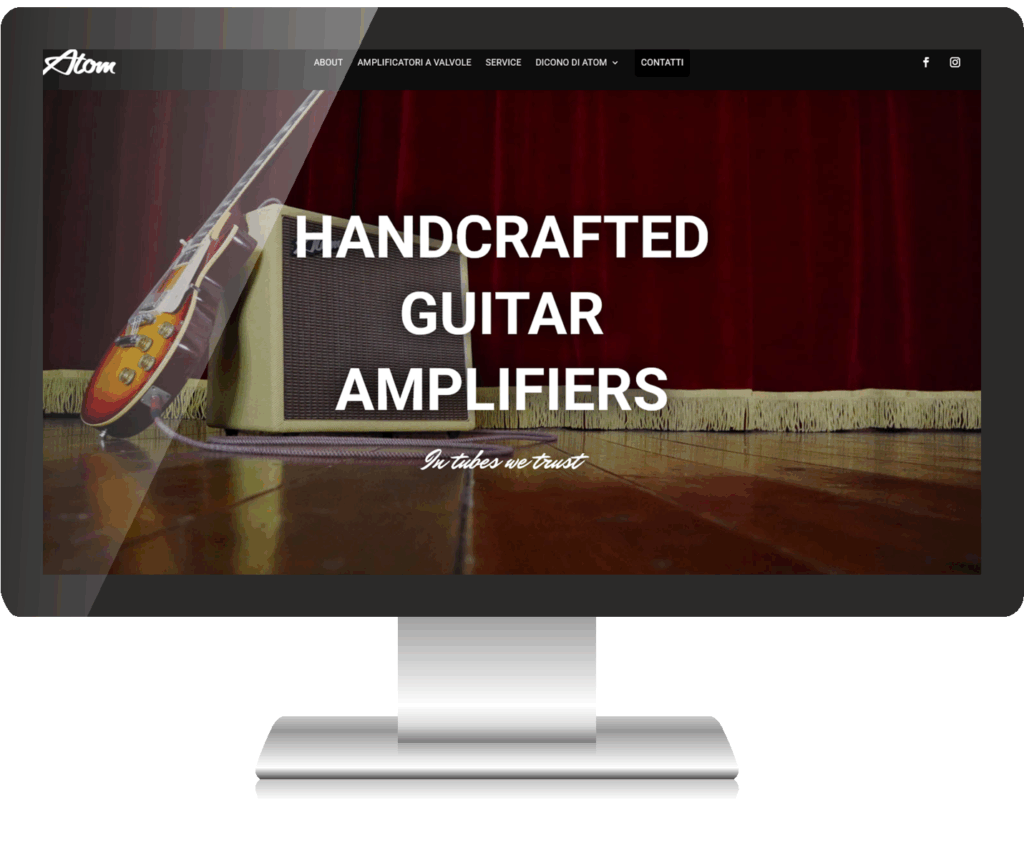 Realizzazione sito web Atom