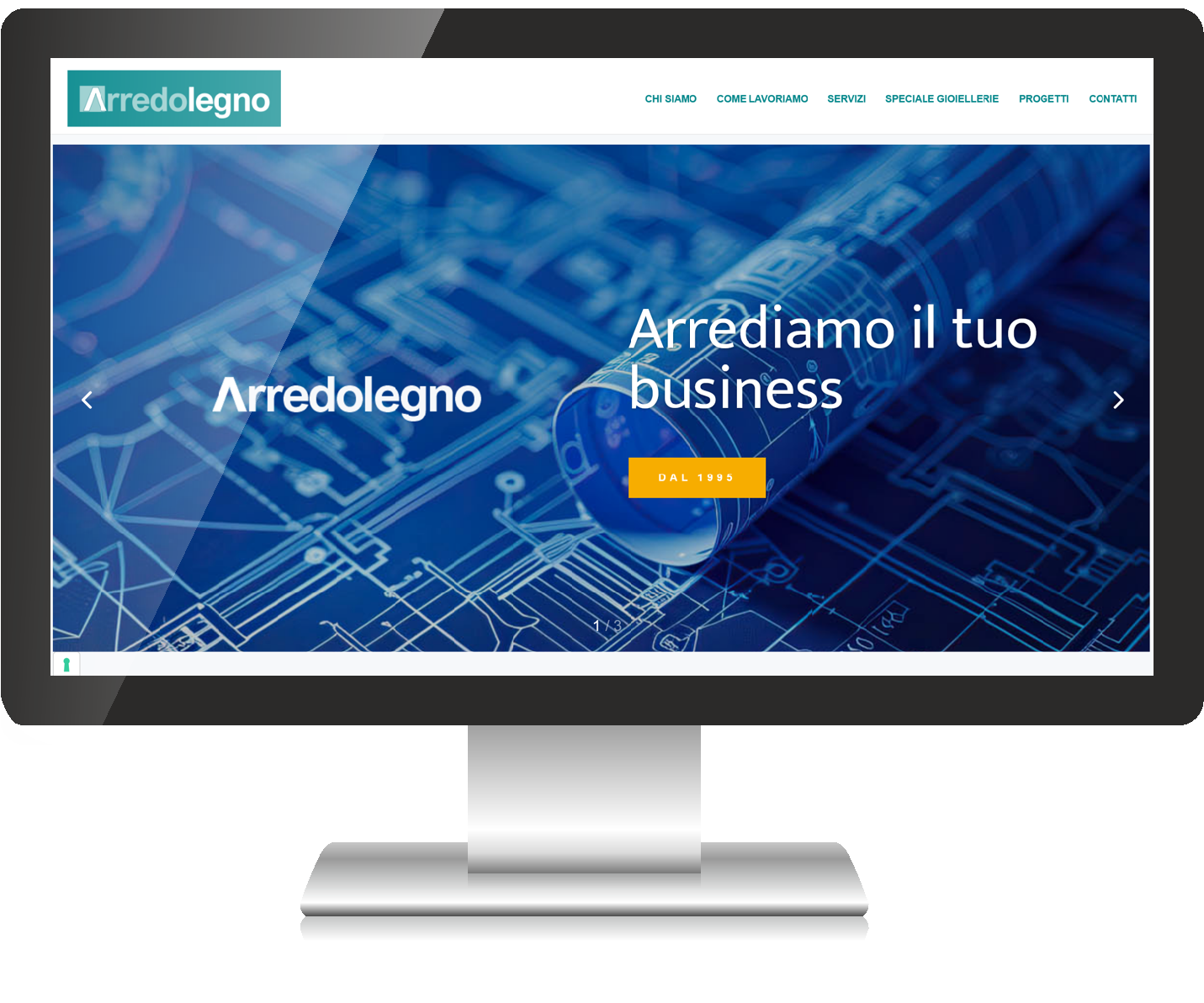 Realizzazione sito web Arredolegno Udine