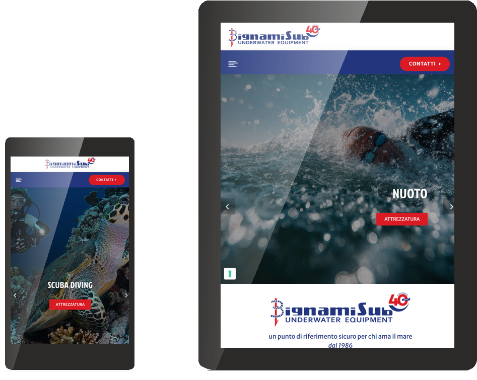 Realizzazione sito web per la promozione del servizio Comunicazioni Postali versione Mobile