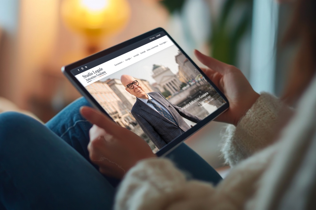 Realizzazione sito web Studio Legale Guaiana