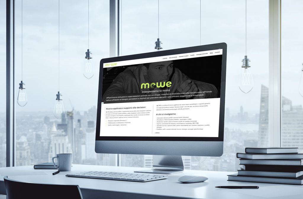 Realizzazione sito web Istituto di Ricerca Me We